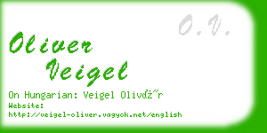 oliver veigel business card